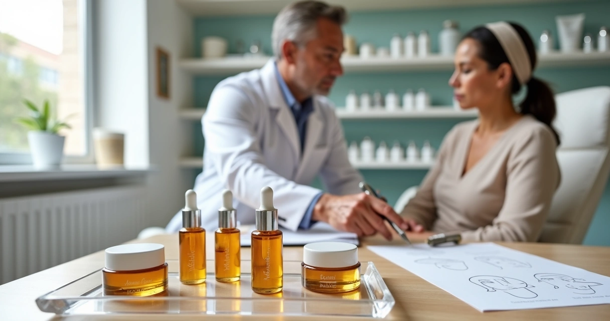 Ativos manipulados para antienvelhecimento indicados por dermatologistas