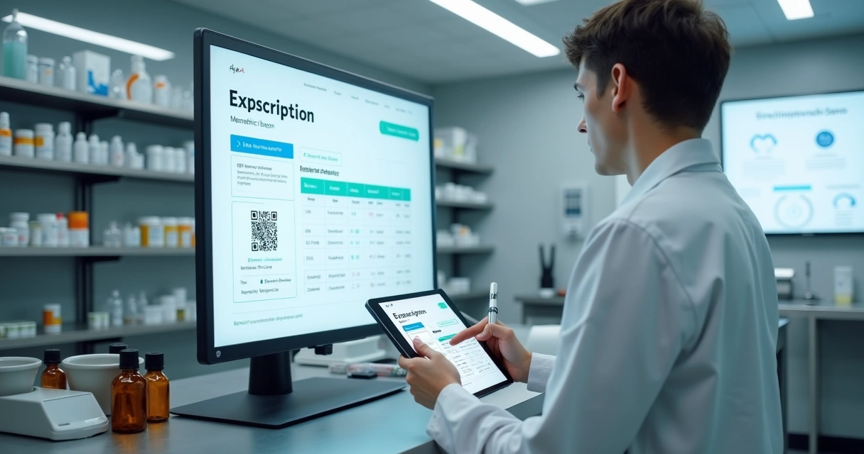 Gestão de receitas digitais em farmácias de manipulação em 2026