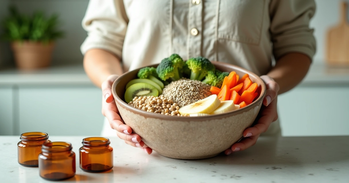 Manipulados para saúde intestinal: fibras, prebióticos e nutrientes