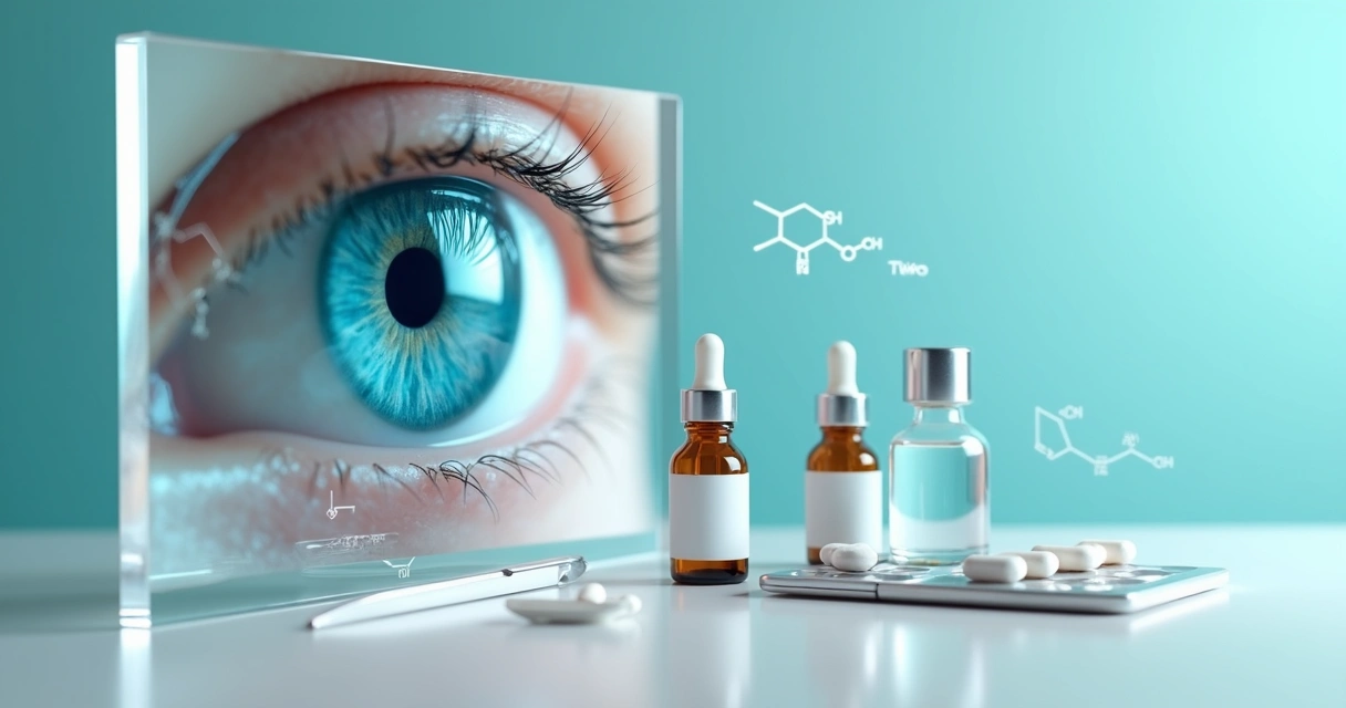 Fórmulas manipuladas para a saúde e bem-estar dos olhos
