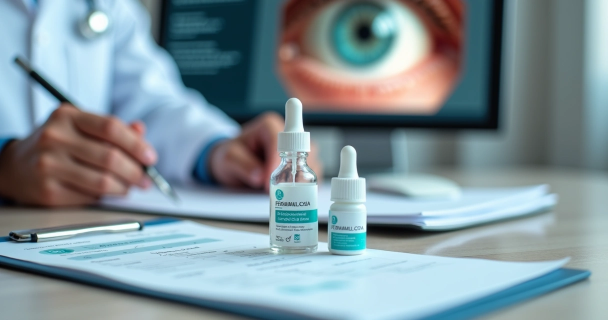 Ativos manipulados indicados por oftalmologistas para olhos secos
