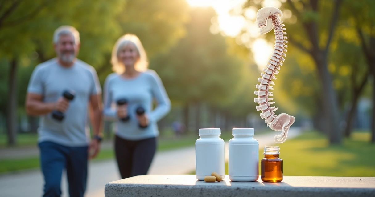 Farmácias de manipulação e suplementos para a saúde óssea após 50 anos
