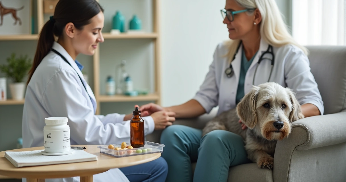 Uso de manipulação farmacêutica em fórmulas para pets idosos