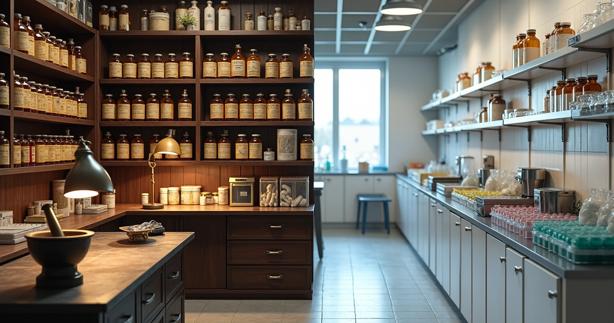 Diferenças entre farmacotécnica tradicional e manipulação atual